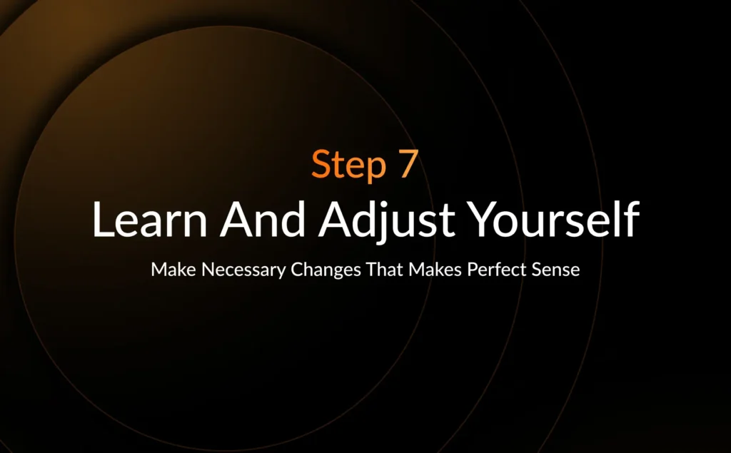 step 7 - Change With Your Crowd