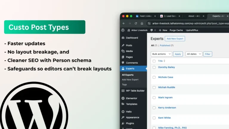This is how I made team management super easy on a Figma to WordPress projec